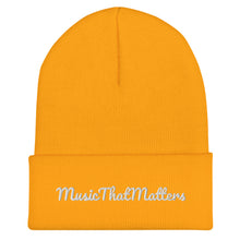 Load image into Gallery viewer, &quot;MusicThatMatters&quot; Cuffed Beanie