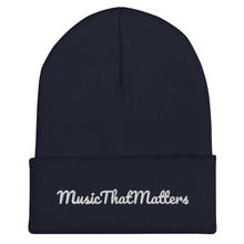 Load image into Gallery viewer, &quot;MusicThatMatters&quot; Cuffed Beanie